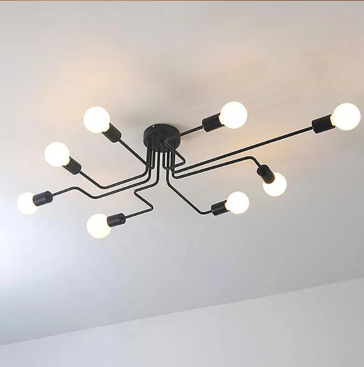 Lustre Luminária de Teto Spider Led
