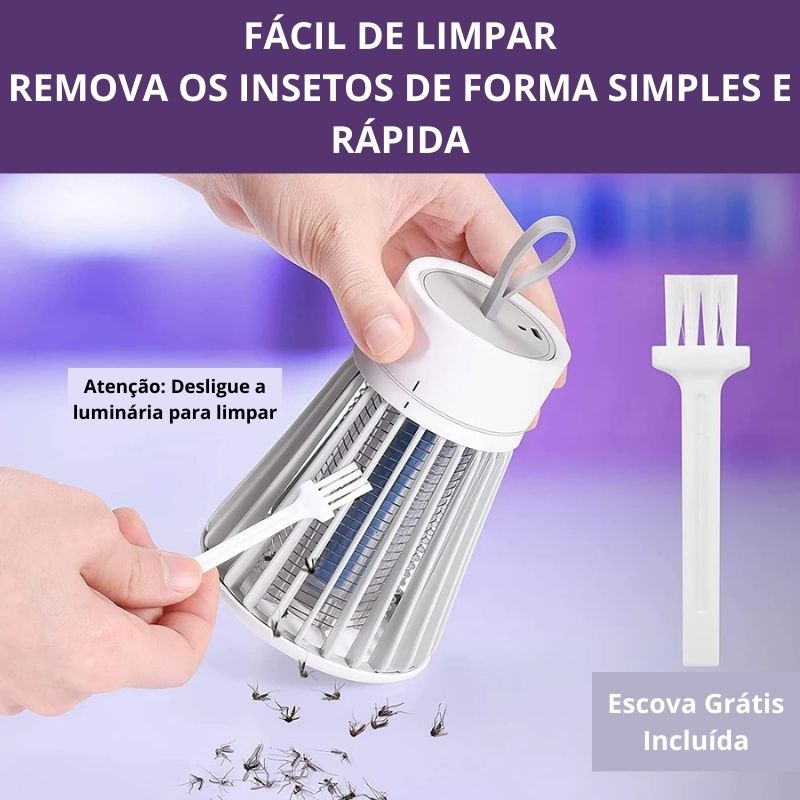 Lâmpada Led Mata Mosquito Ultravioleta - Insectkill