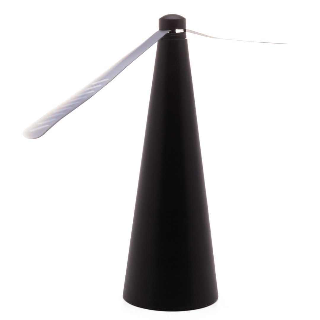 Aparelho para Repelir Insetos Ventilador Repelente de Mesa Preto