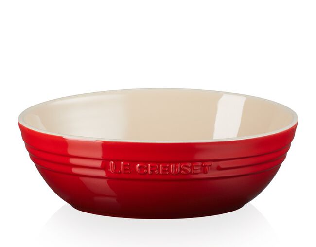 Bowl Cerâmica Oval Vermelho 29cm Le Creuset