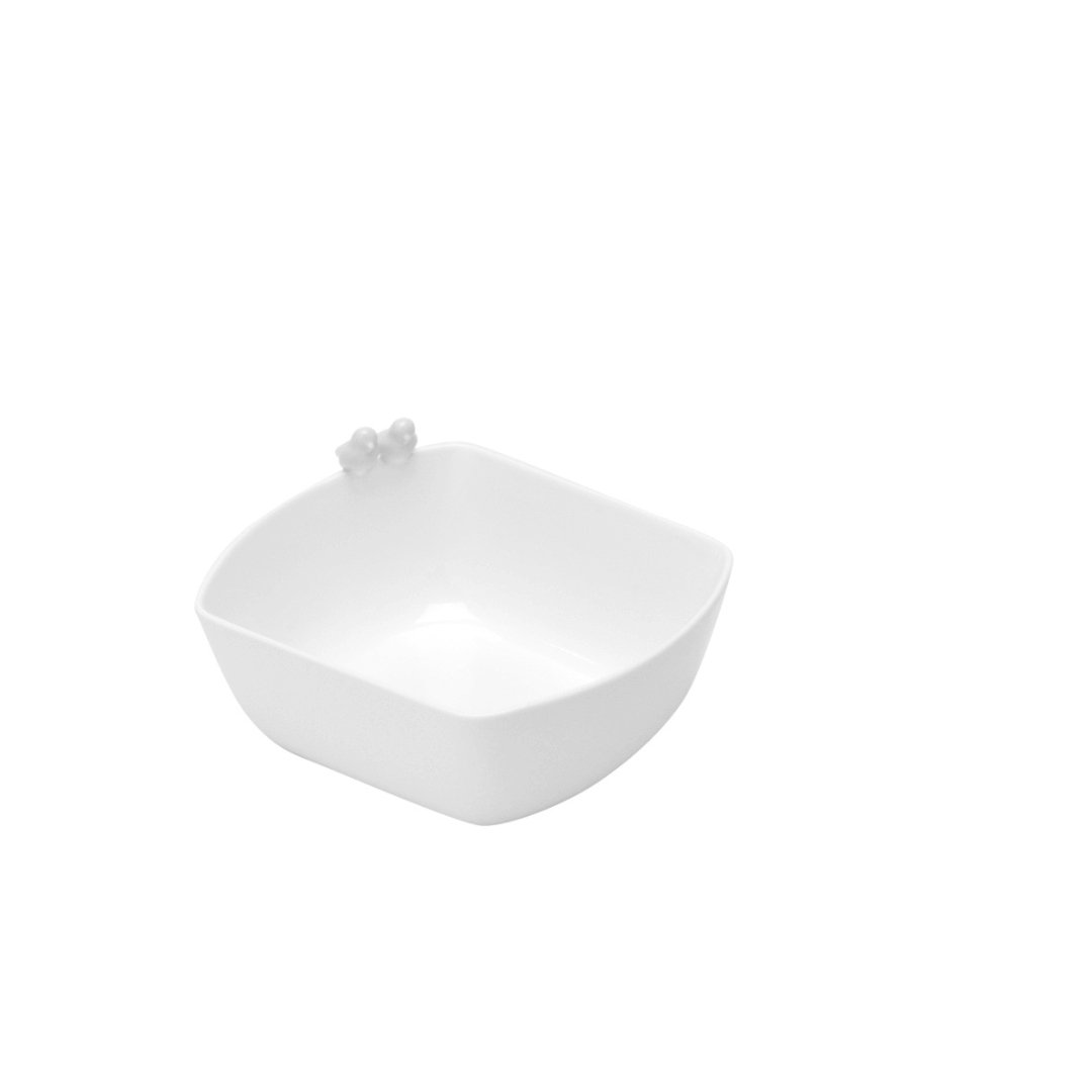 Bowl Porcelana Birds Branco 16cm