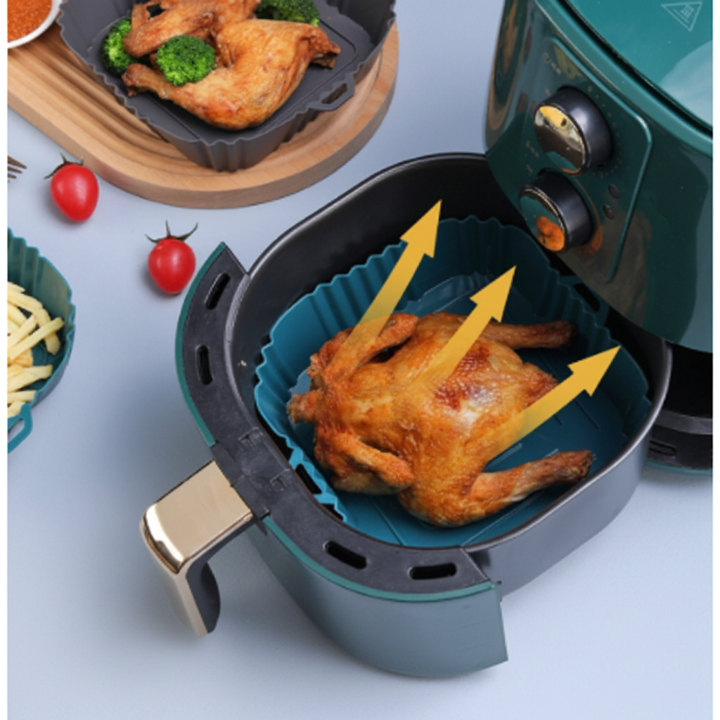 Duo de Formas de Silicone Premium para Air Fryer