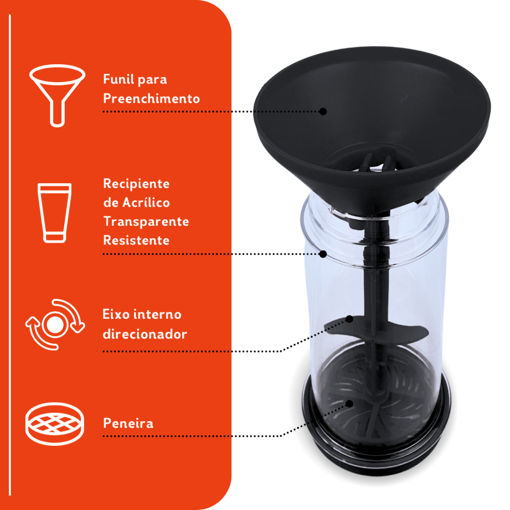 Tapioqueira Prática 2 Em 1 Smart Flow