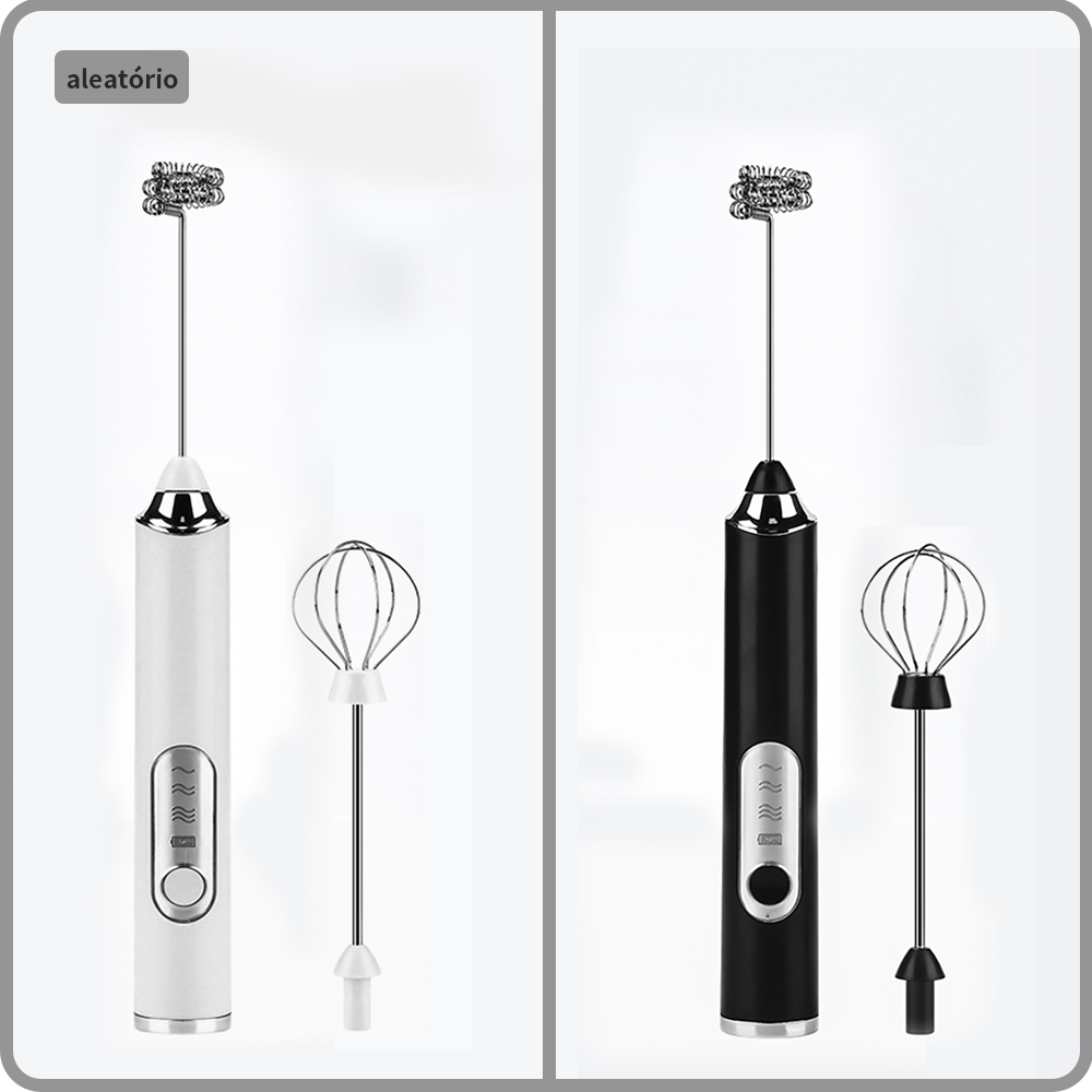 Mini Mixer e Espumador Elétrico Premium 2 Em 1