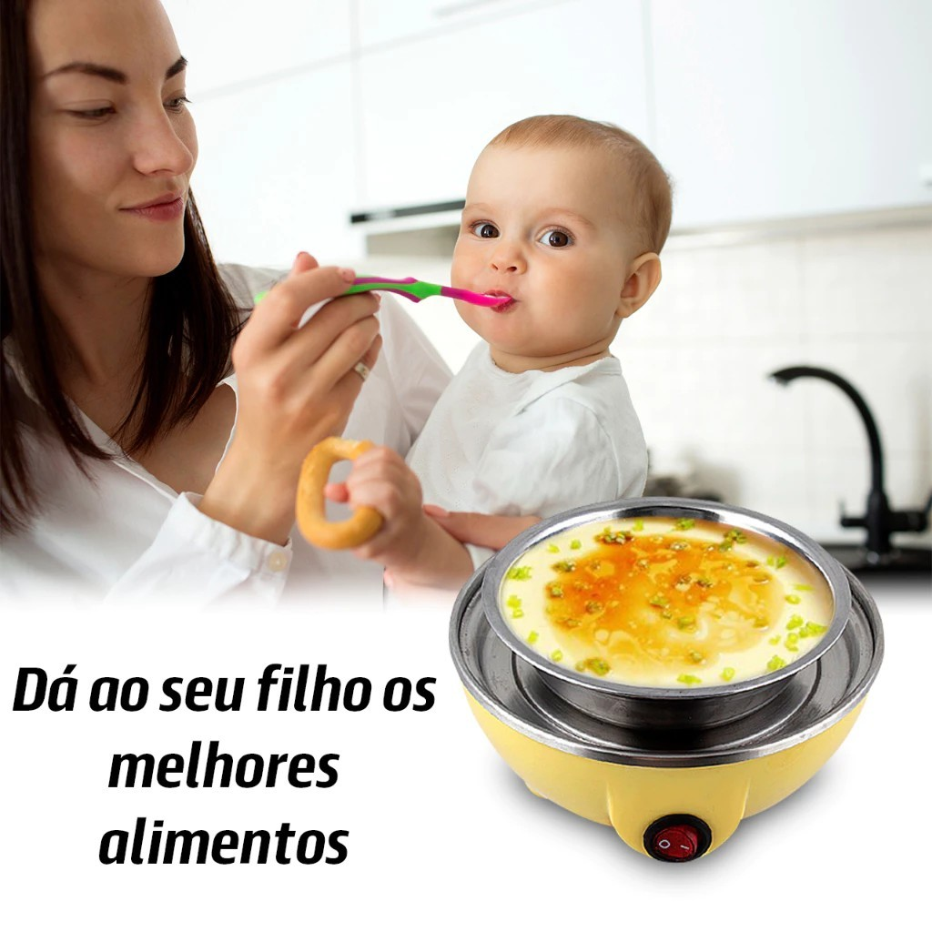 Cozedor de Ovos Smart Steam