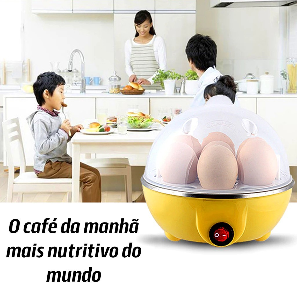 Cozedor de Ovos Smart Steam
