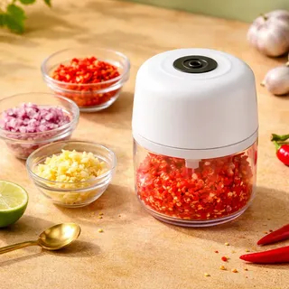 Mini Processador Elétrico Premium (250ml)