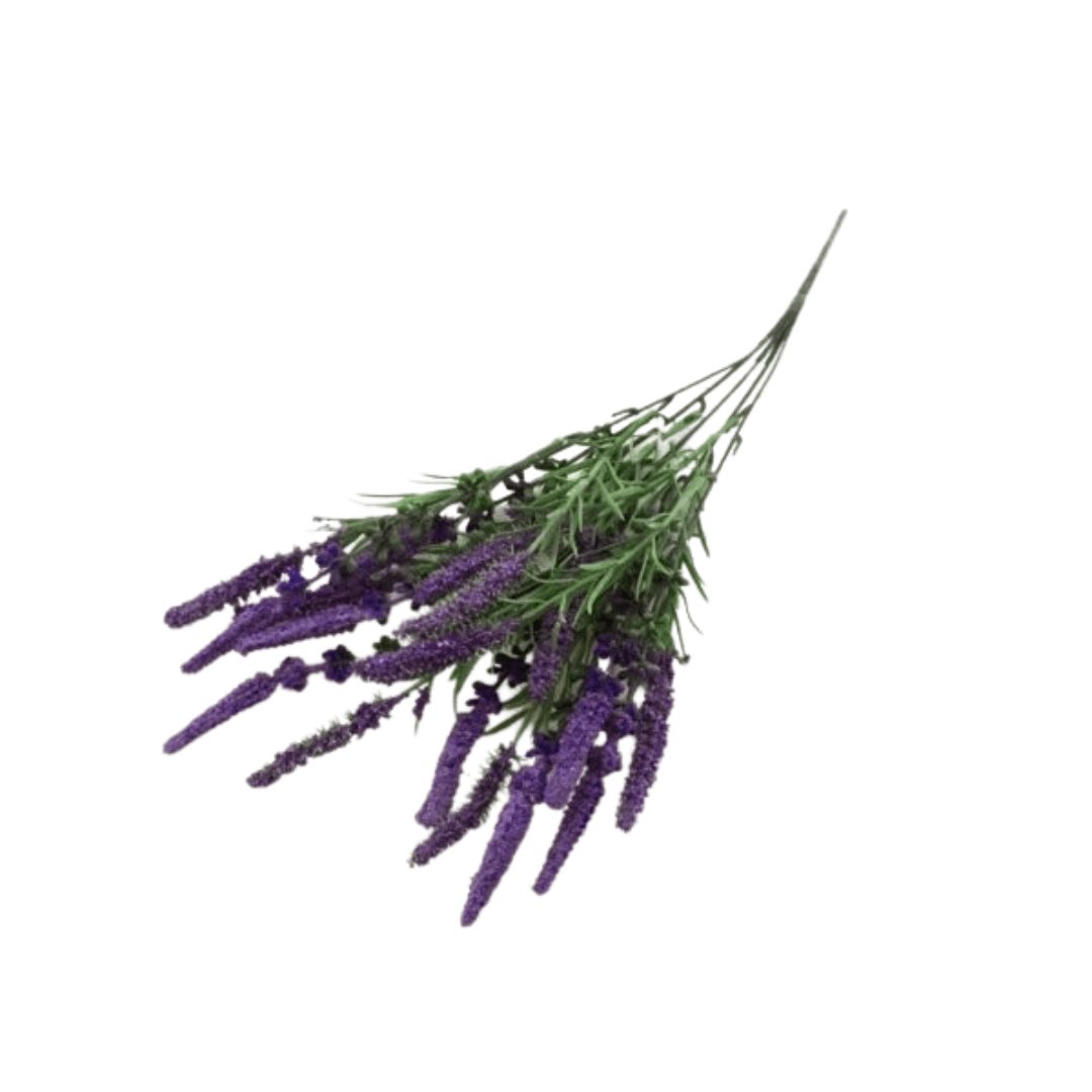 Buquê de Flores Lavanda Roxo 43cm