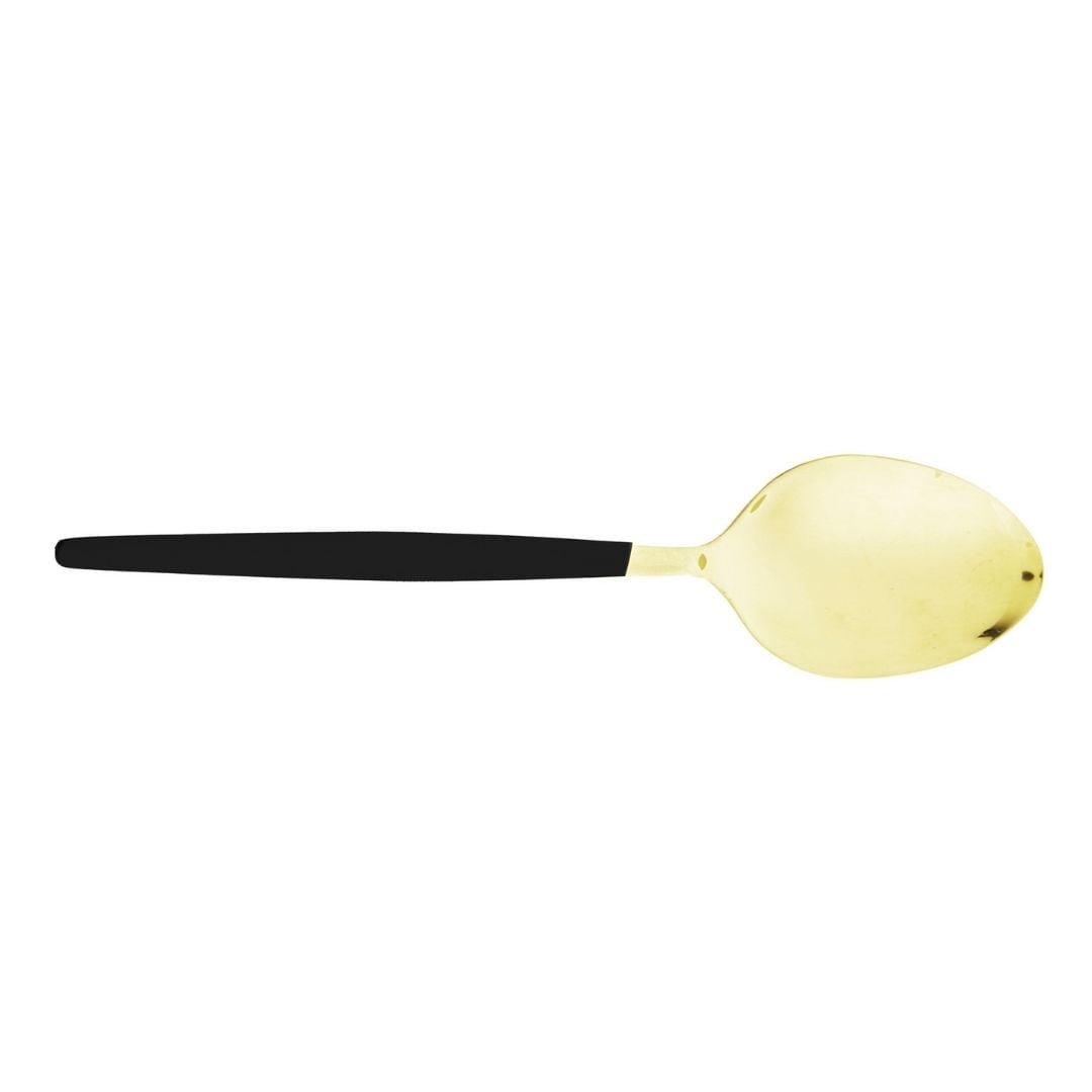 Colher para Servir Aço Inox Opera Champanhe Preta 27cm