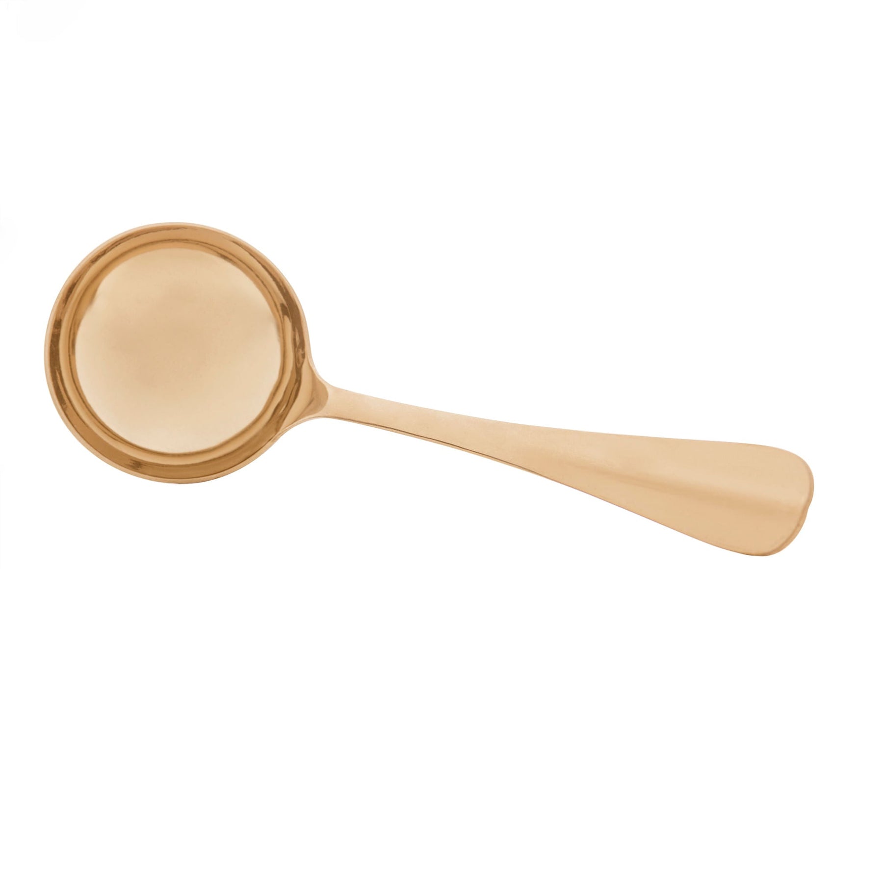 Concha para Molho Positano em Aço Inox Dourada 19cm