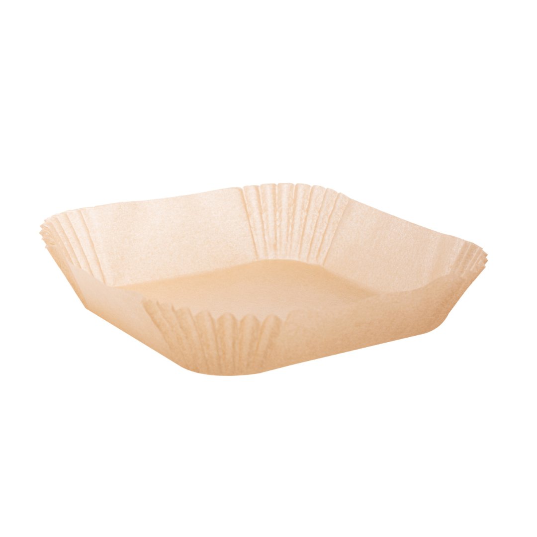 Conjunto 50 Formas de Papel Descártavel para Air Fryer 16cm