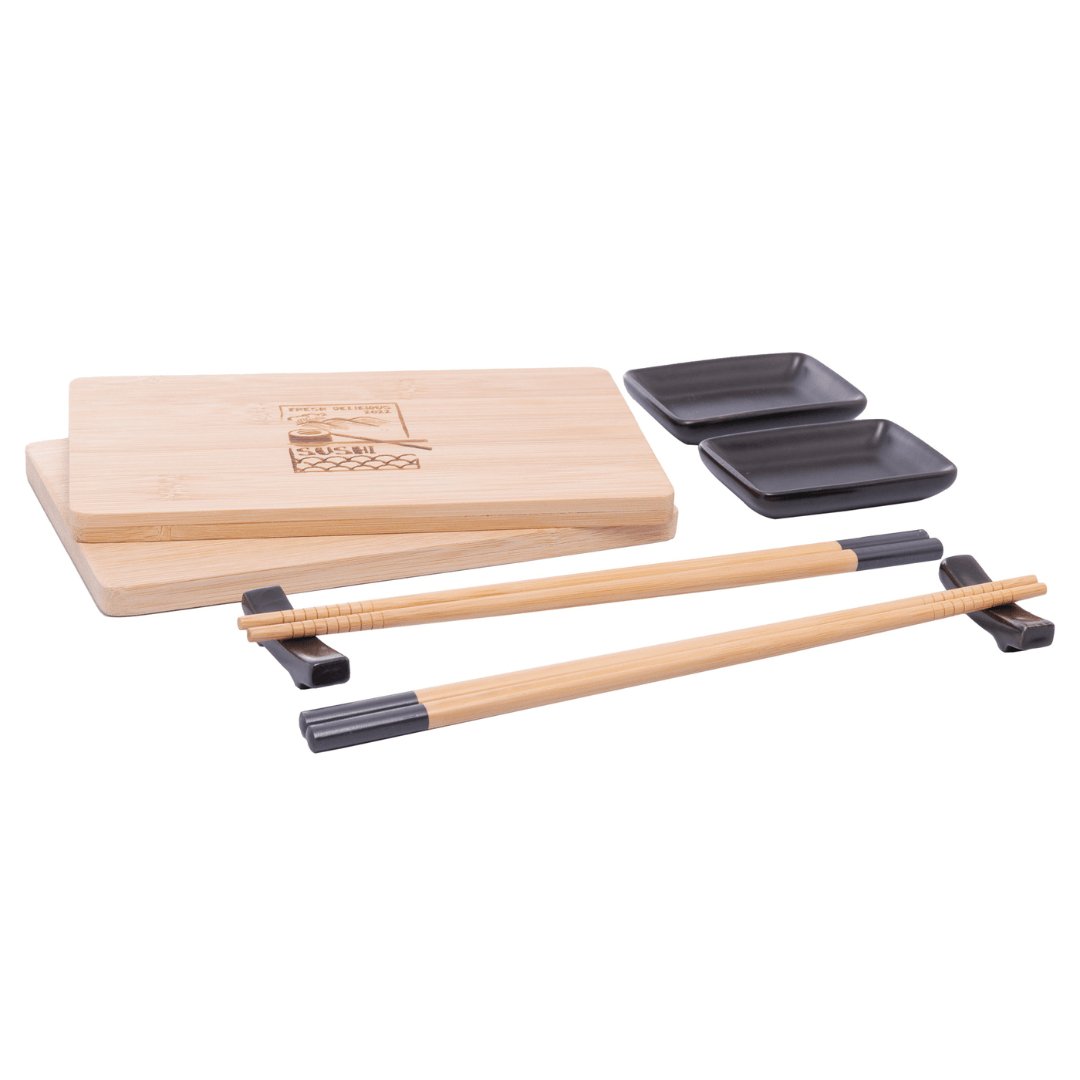 Conjunto para Sushi de Bambu Sapporo 8 Peças