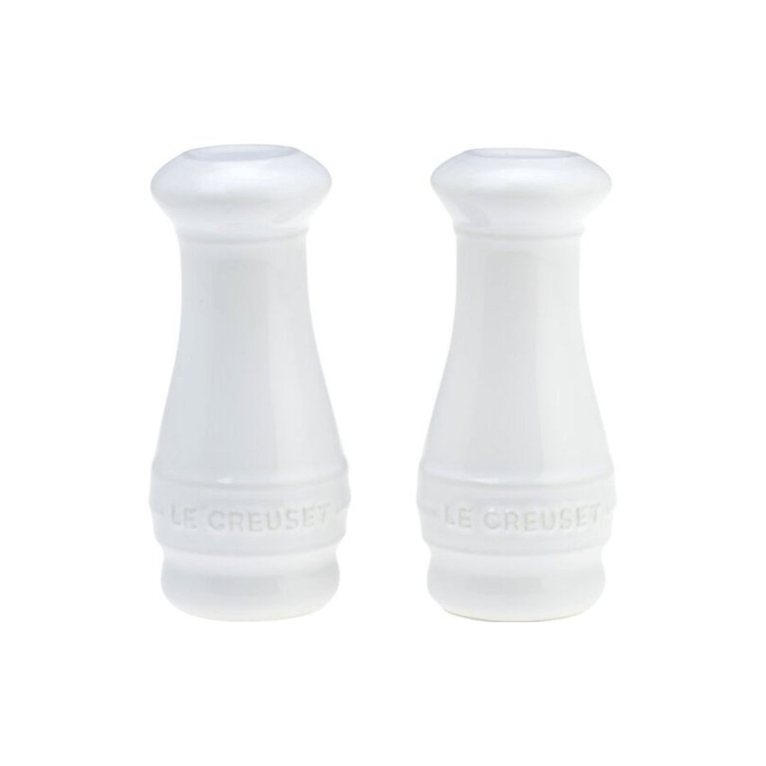 Conjunto Saleiro e Pimenteiro Branco 110ml Le Creuset