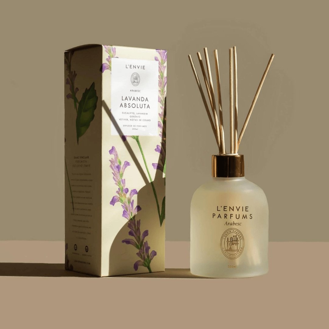 Difusor de Perfume Lavanda Absoluta Arabesc 200ml L'Envie