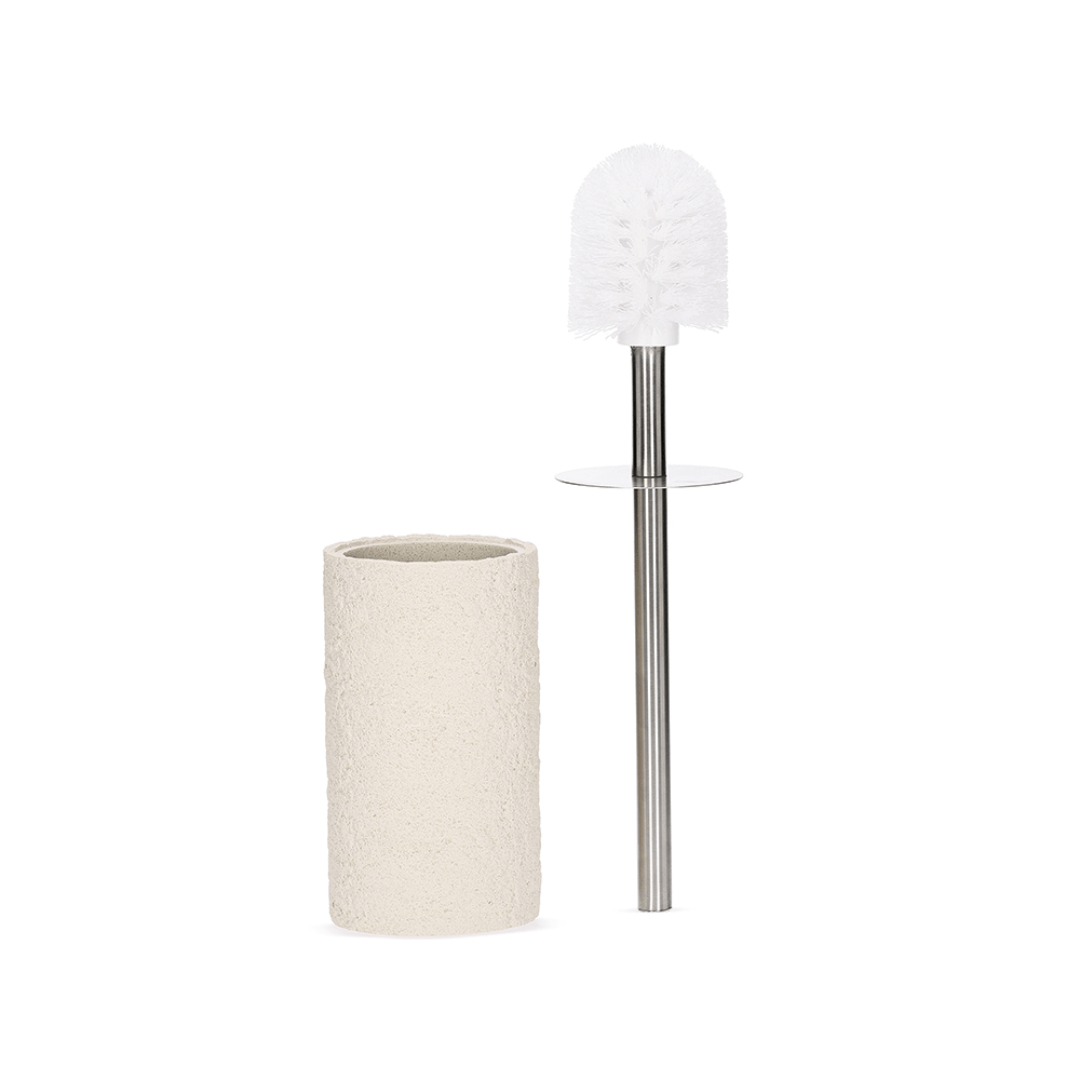 Escova Sanitára em Polirresina Branca 37cm