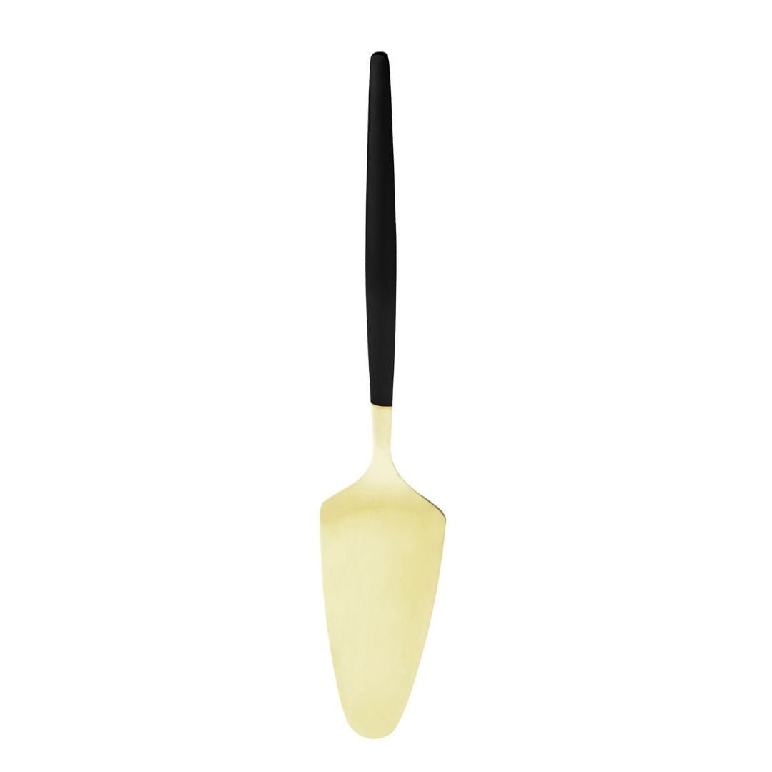Espatula para Bolo Aço Inox Champanhe Preta Opera 20,5cm