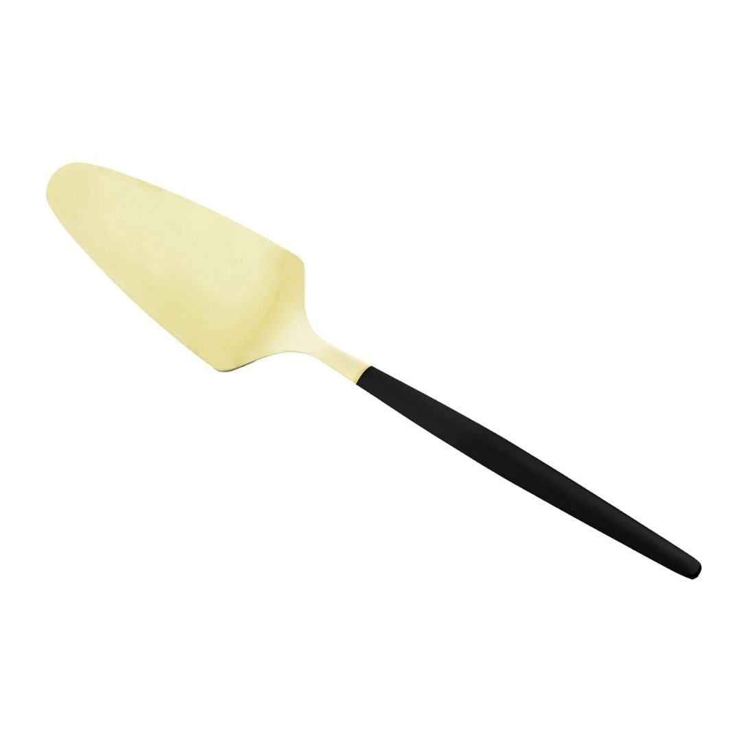 Espatula para Bolo Aço Inox Champanhe Preta Opera 20,5cm