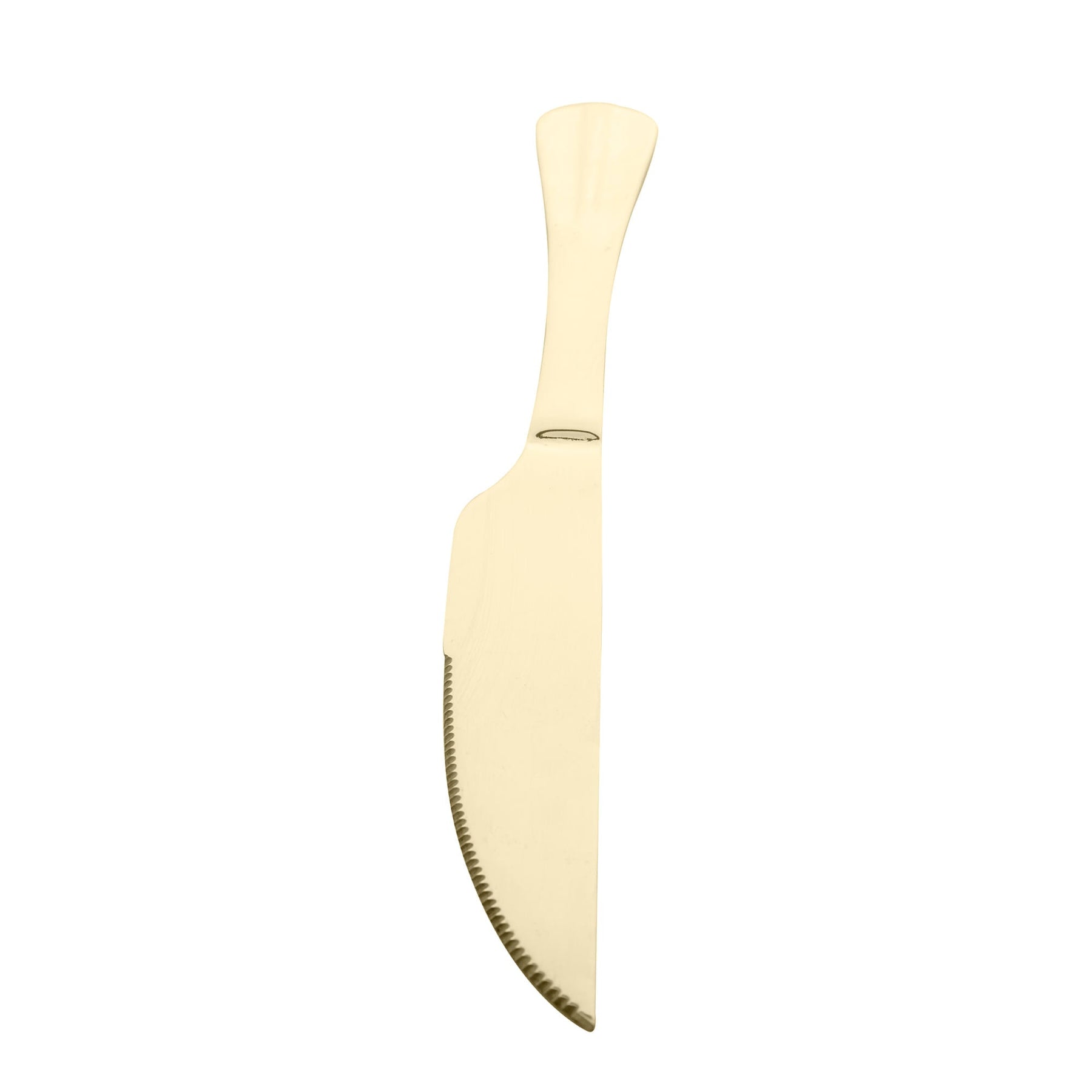 Faca para Assado Positano em Aço Inox Dourado 28,5cm