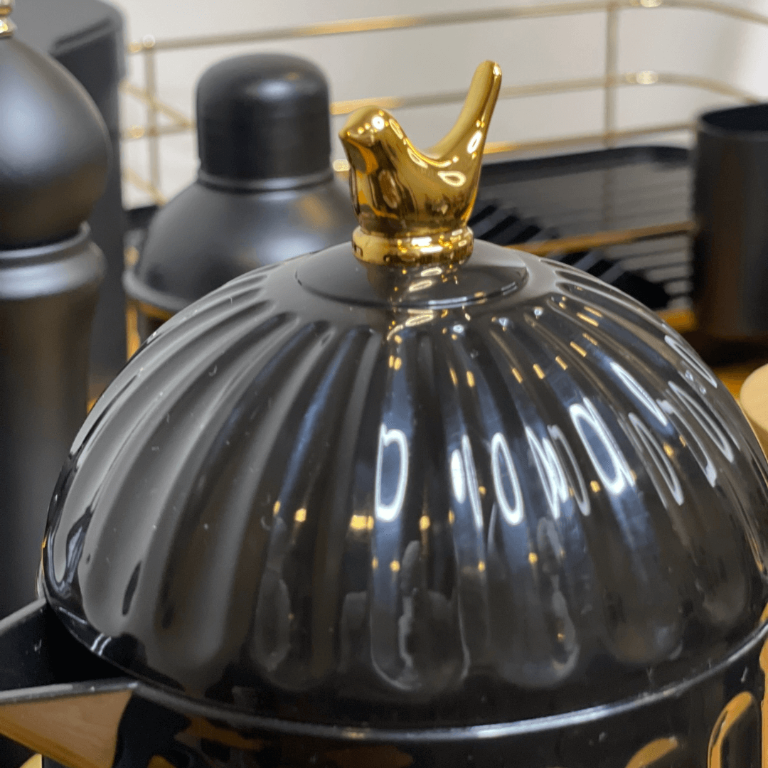 Garrafa Térmica de Plástico Bird Preta 1 Litro