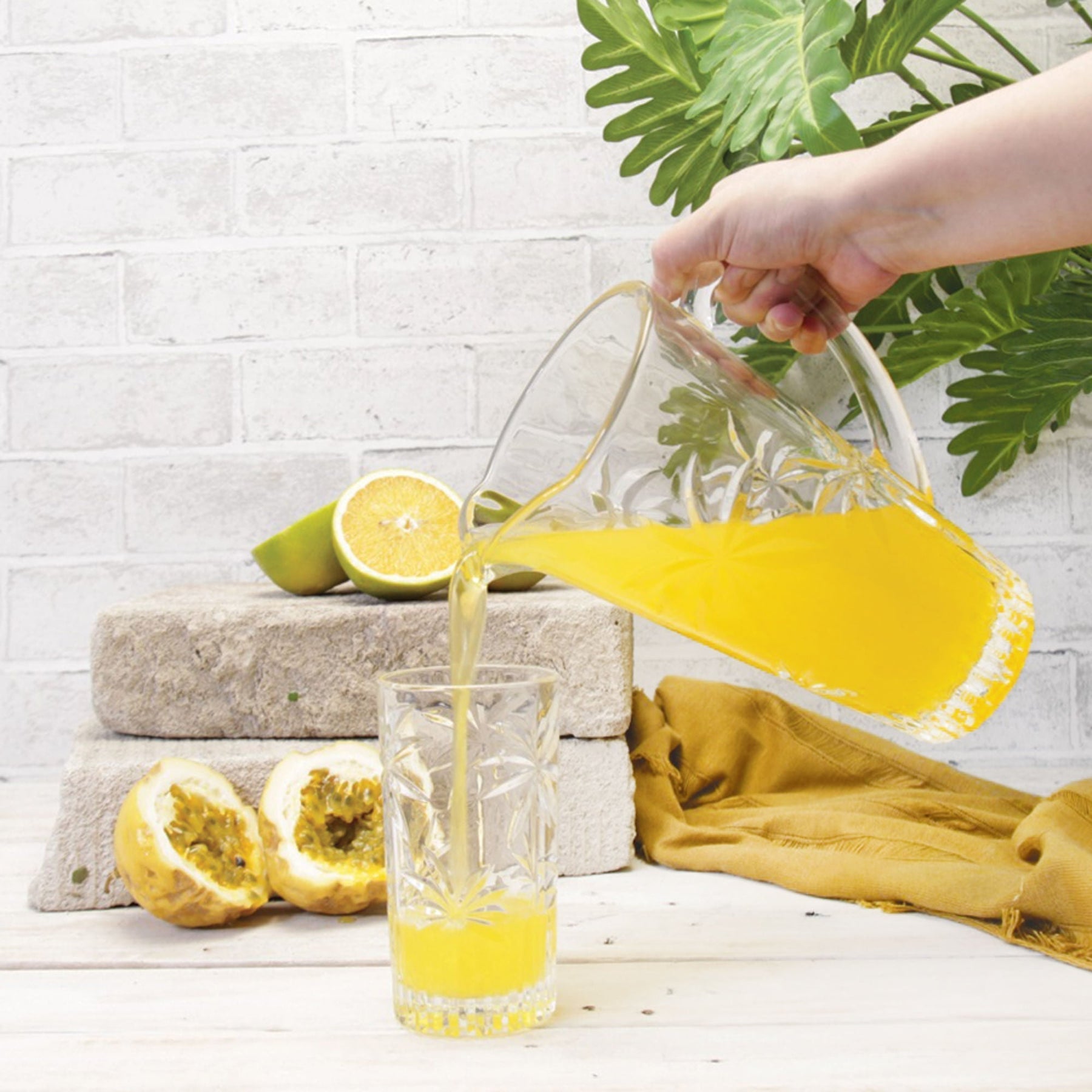 Jarra Cristal de Chumbo Palm Tree 1,2 Litros