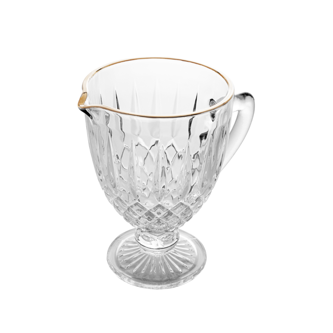 Jarra de Vidro Greek com Fio Dourado 1 Litro