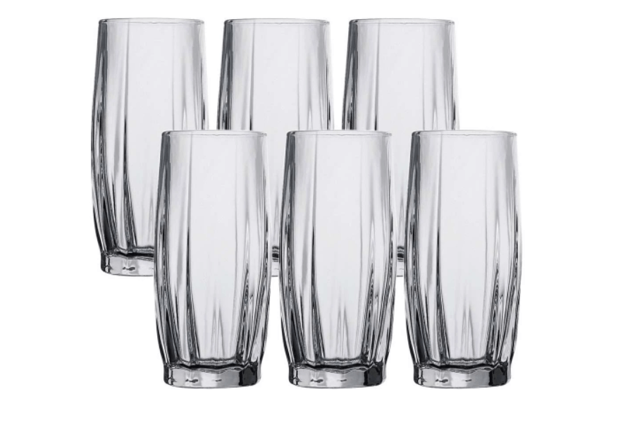 Jogo 6 Copos em Vidro 320ml 14,5cm