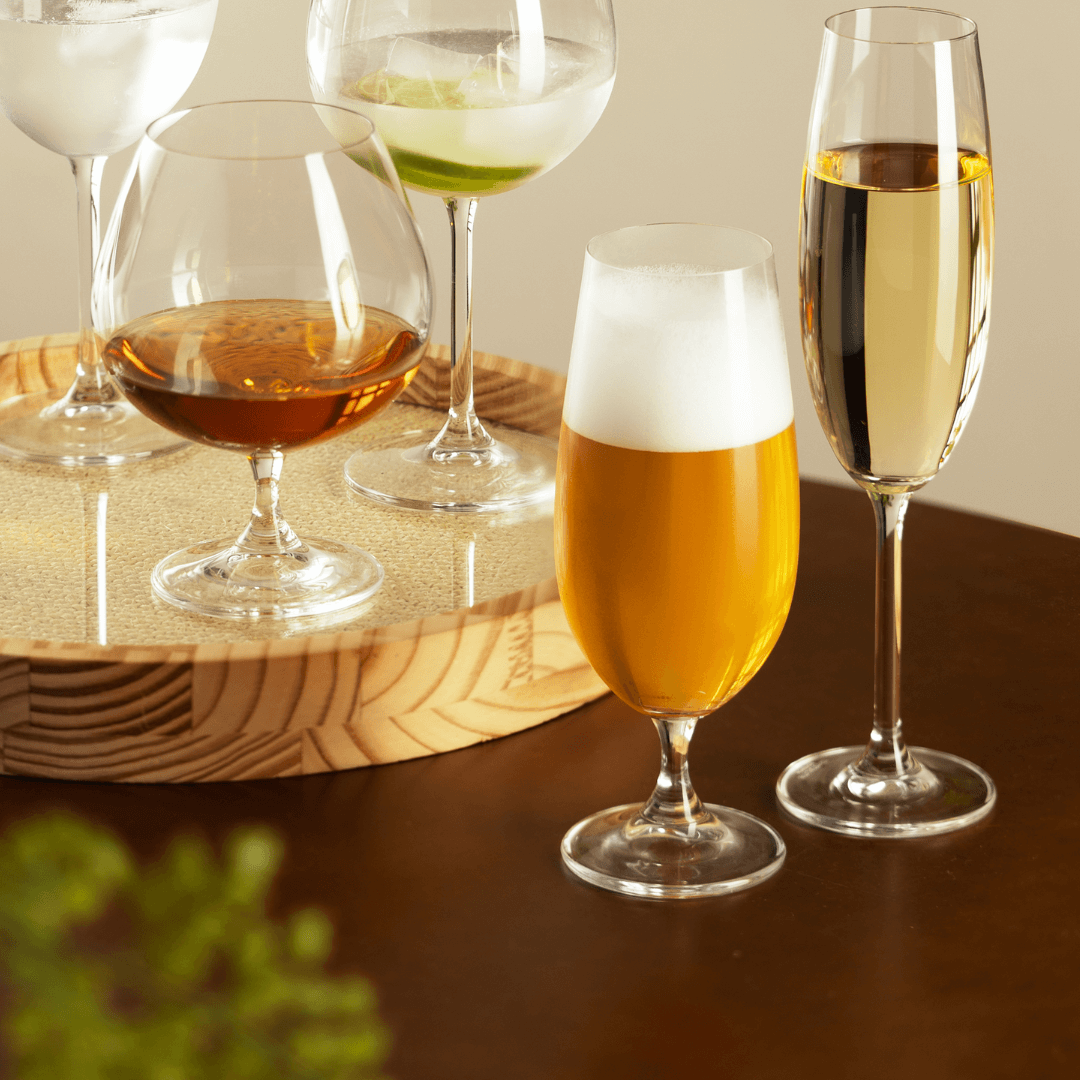 Jogo 6 Taças para Cerveja Colibri em Cristal Ecologico 380ml