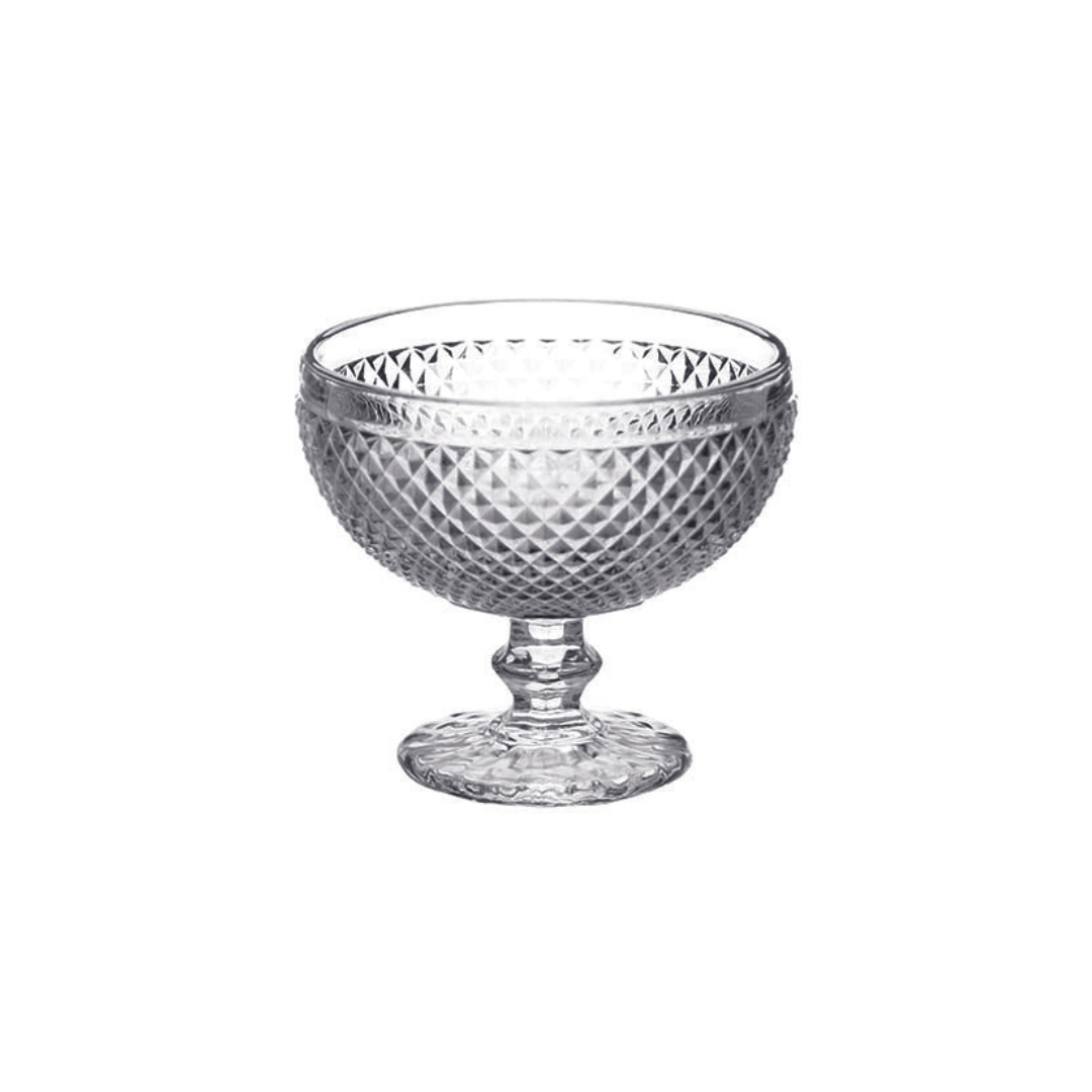 Jogo 6 Taças para Sobremesa Bico de Jaca de Vidro 390ml
