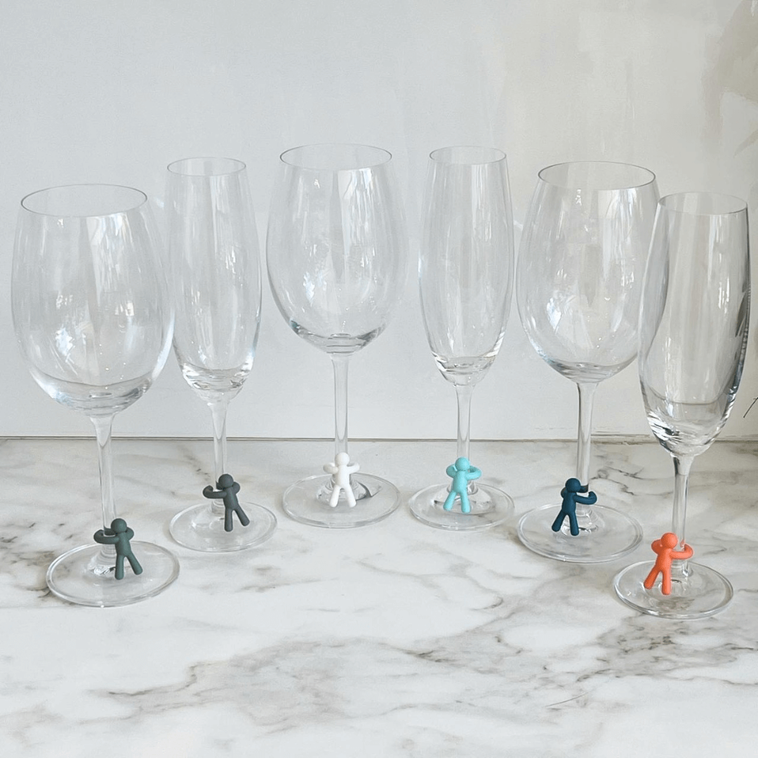 Jogo 6 Taças Vinho Tinto Cristal Titânio Colibri Bohemia 580ml