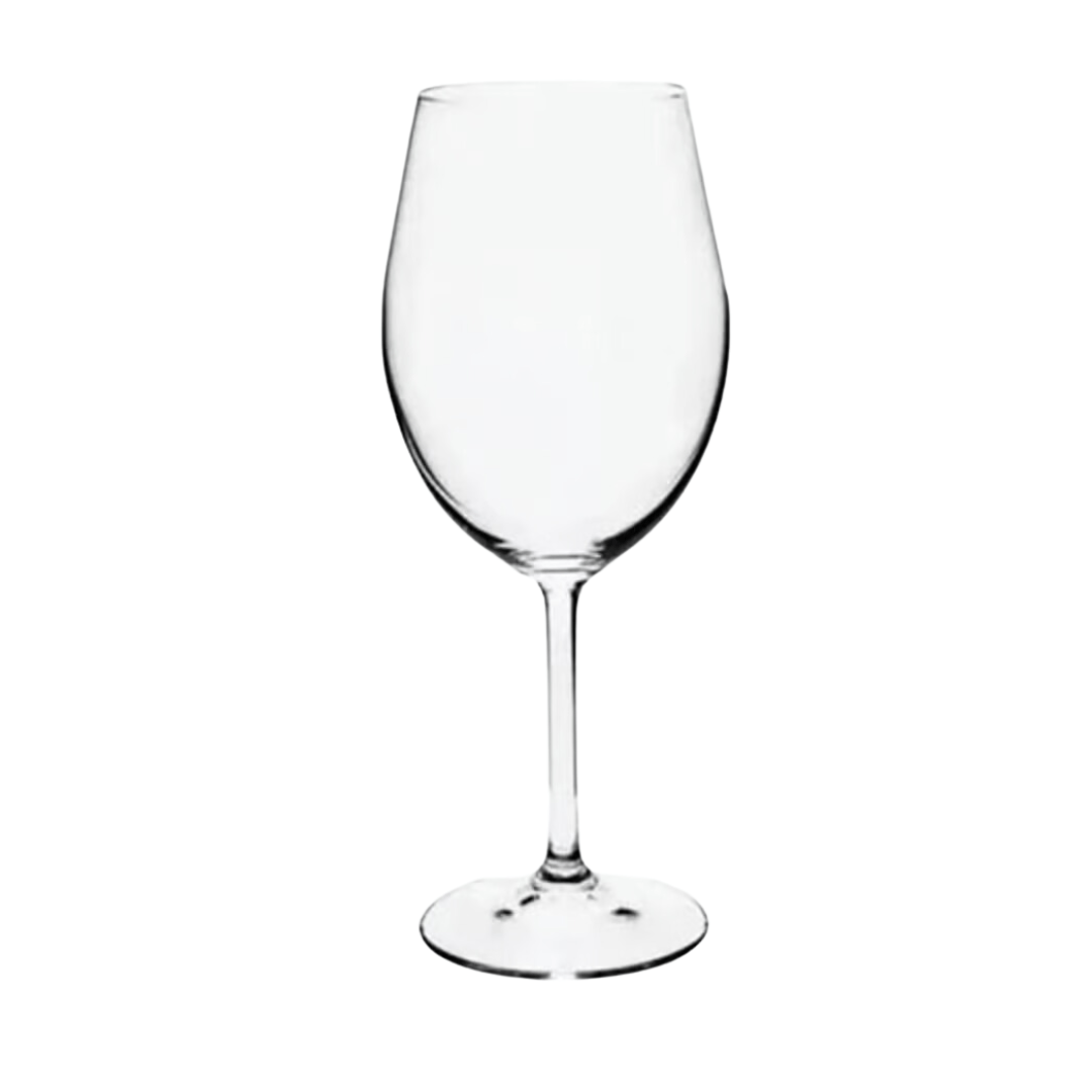 Jogo 6 Taças Vinho Tinto Cristal Titânio Colibri Bohemia 580ml