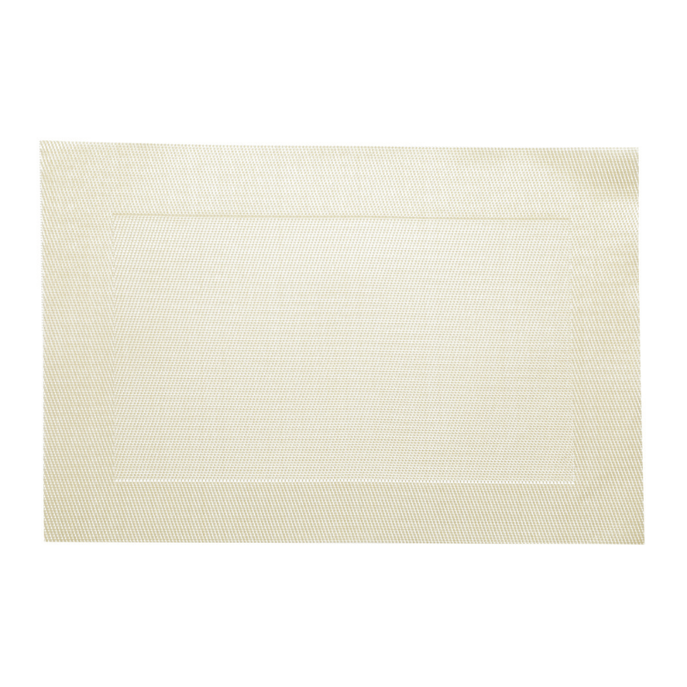Jogo Americano Dourado em PVC - 45 x 30 cm
