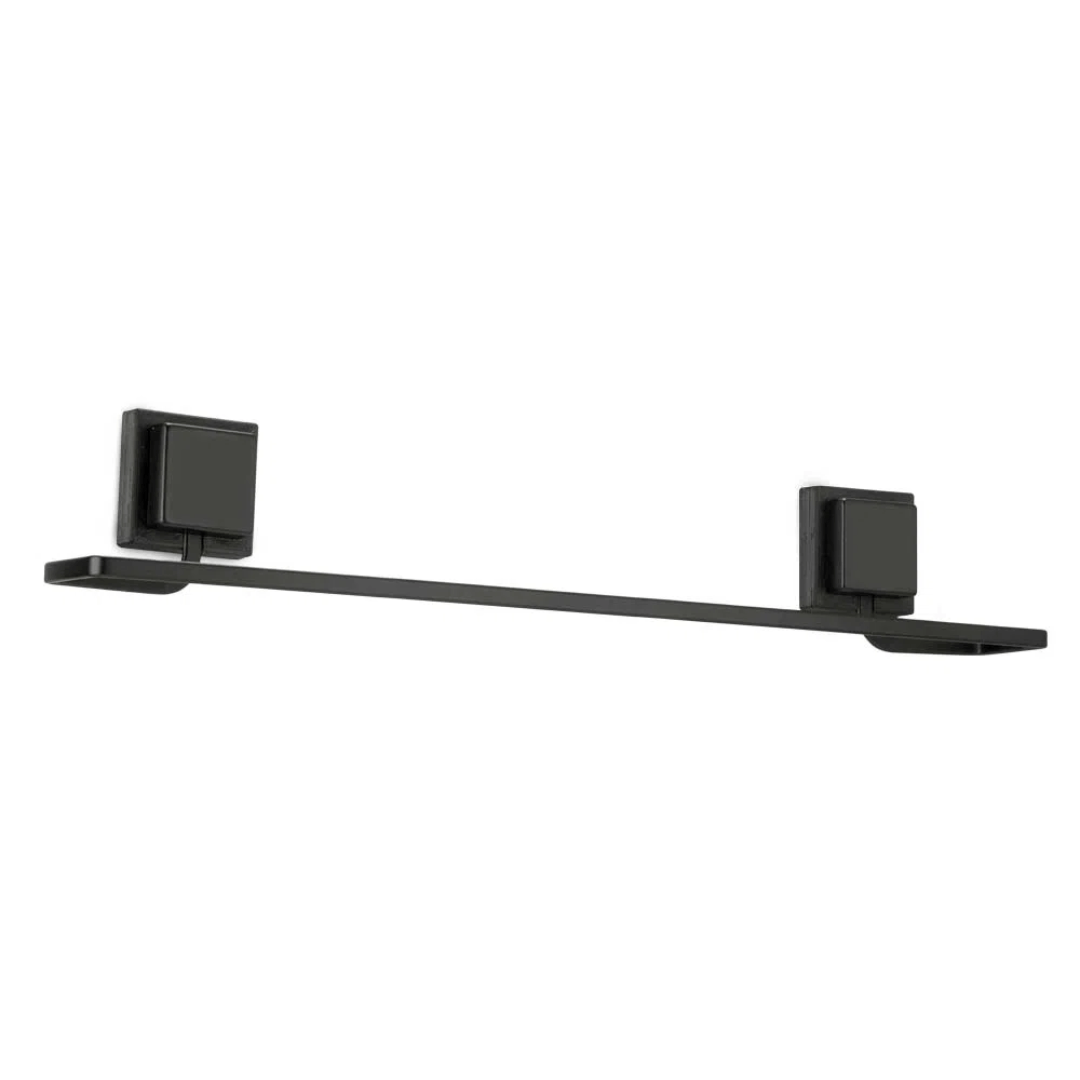 Kit de Banheiro 3M Aço Piatina Preto 4 Peças
