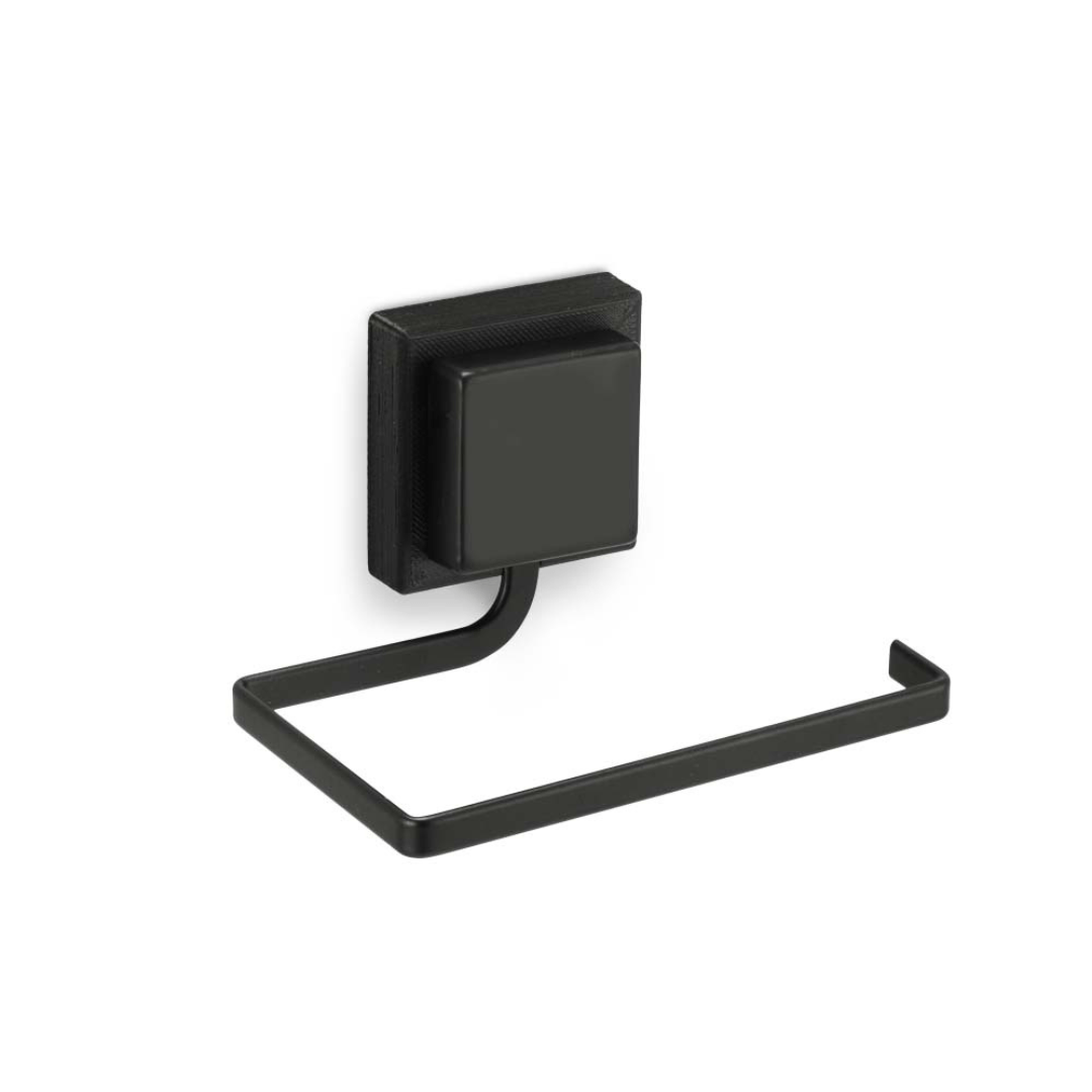 Kit de Banheiro 3M Aço Piatina Preto 4 Peças