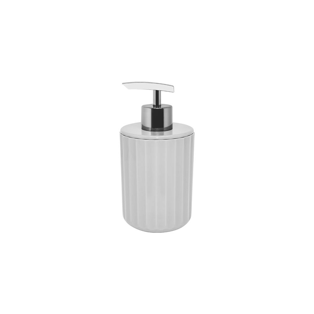 Kit para Banheiro Groove Branco - 3 Peças