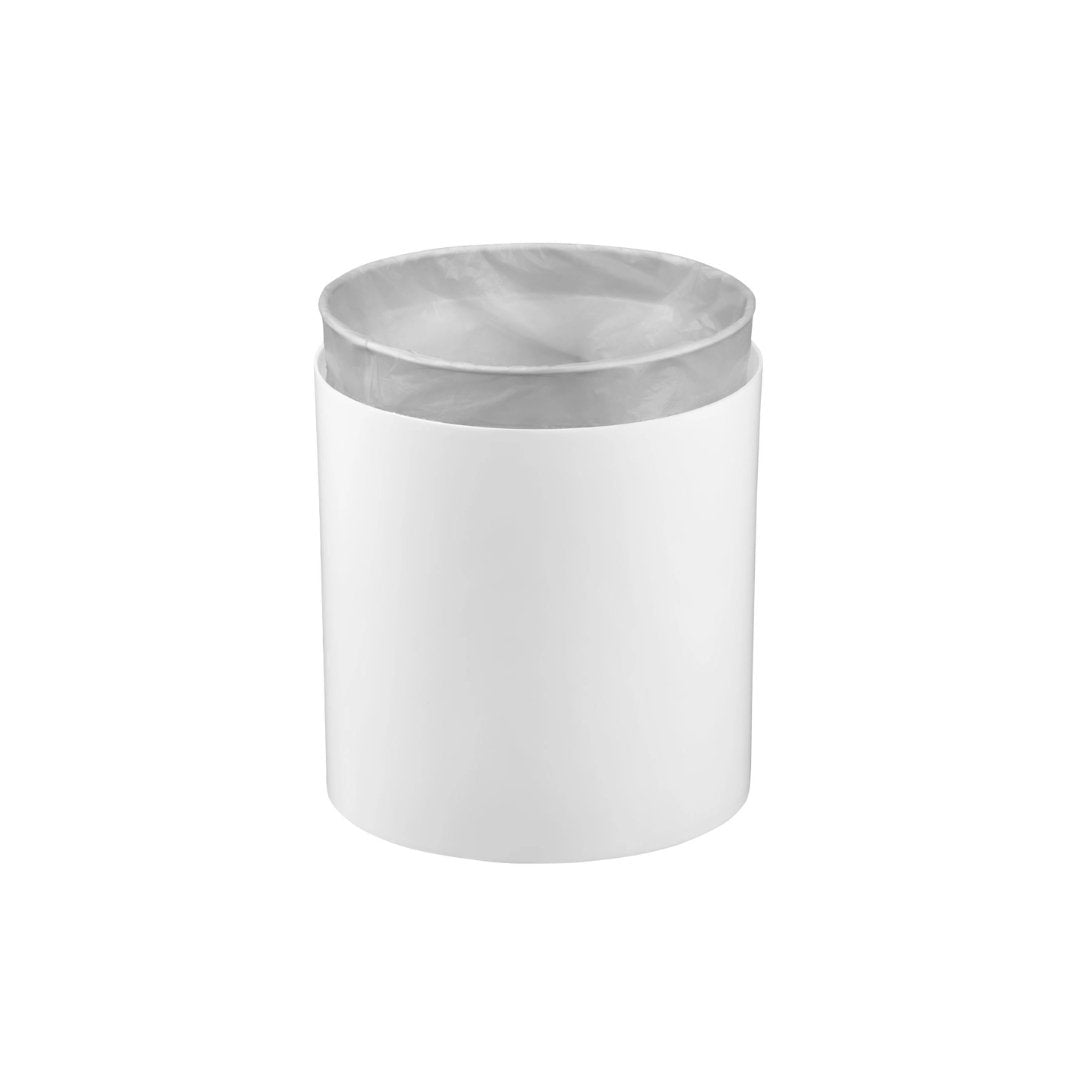 Lixeira Preta com Tampa Rose Gold 5 Litros
