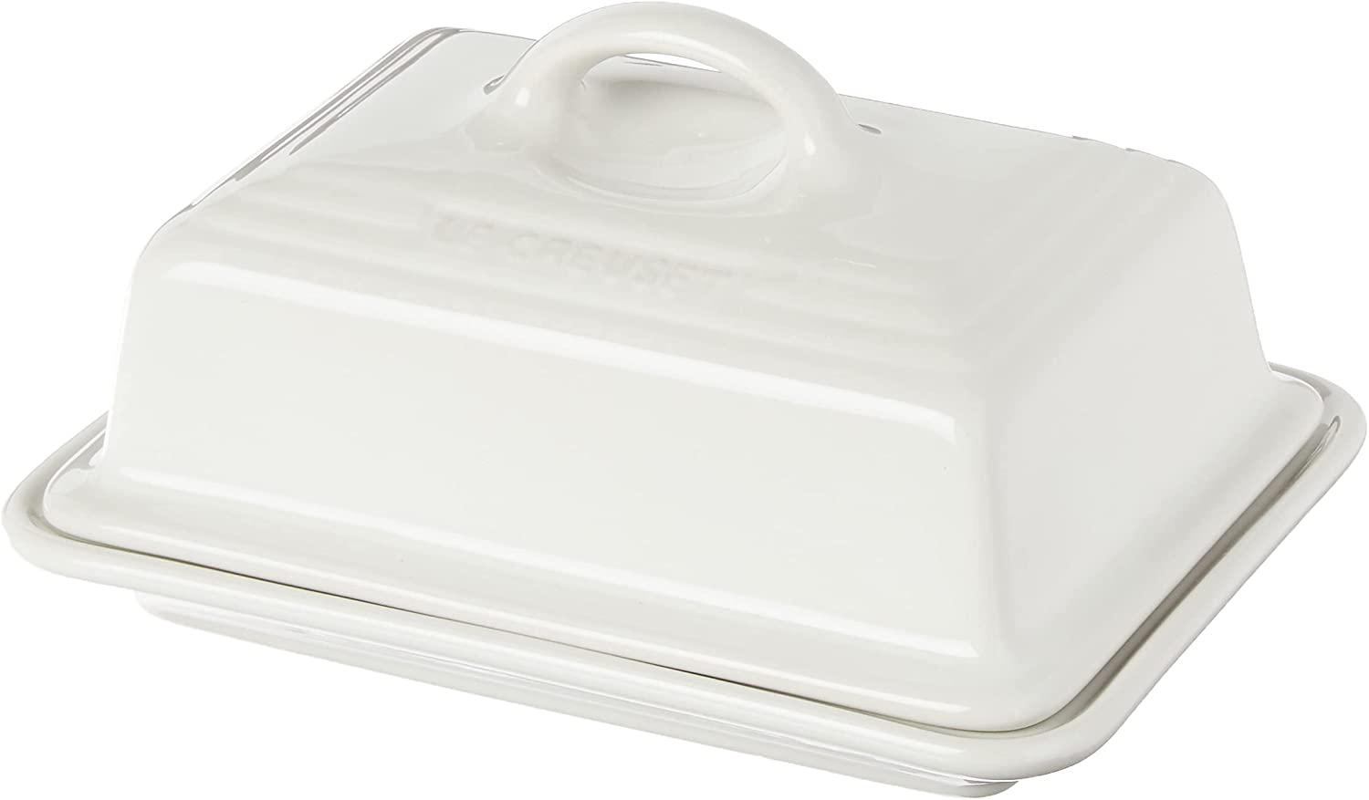Manteigueira Cerâmica Branca Le Creuset