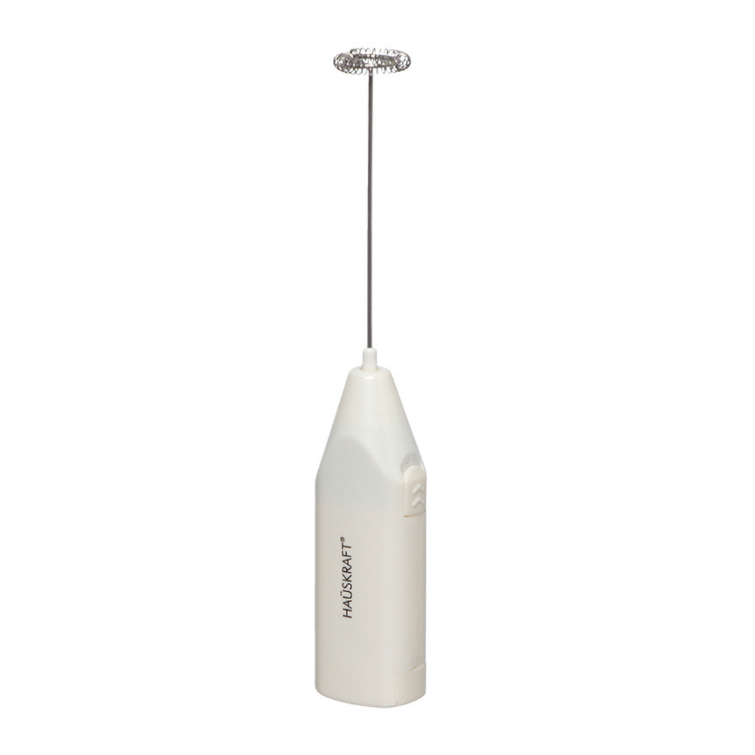 Mixer Elétrico de Inox e Plástico Branco 20cm