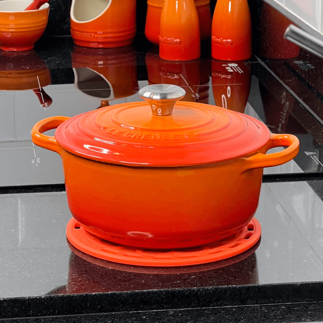 Panela Redonda Signature Laranja 22cm Le Creuset