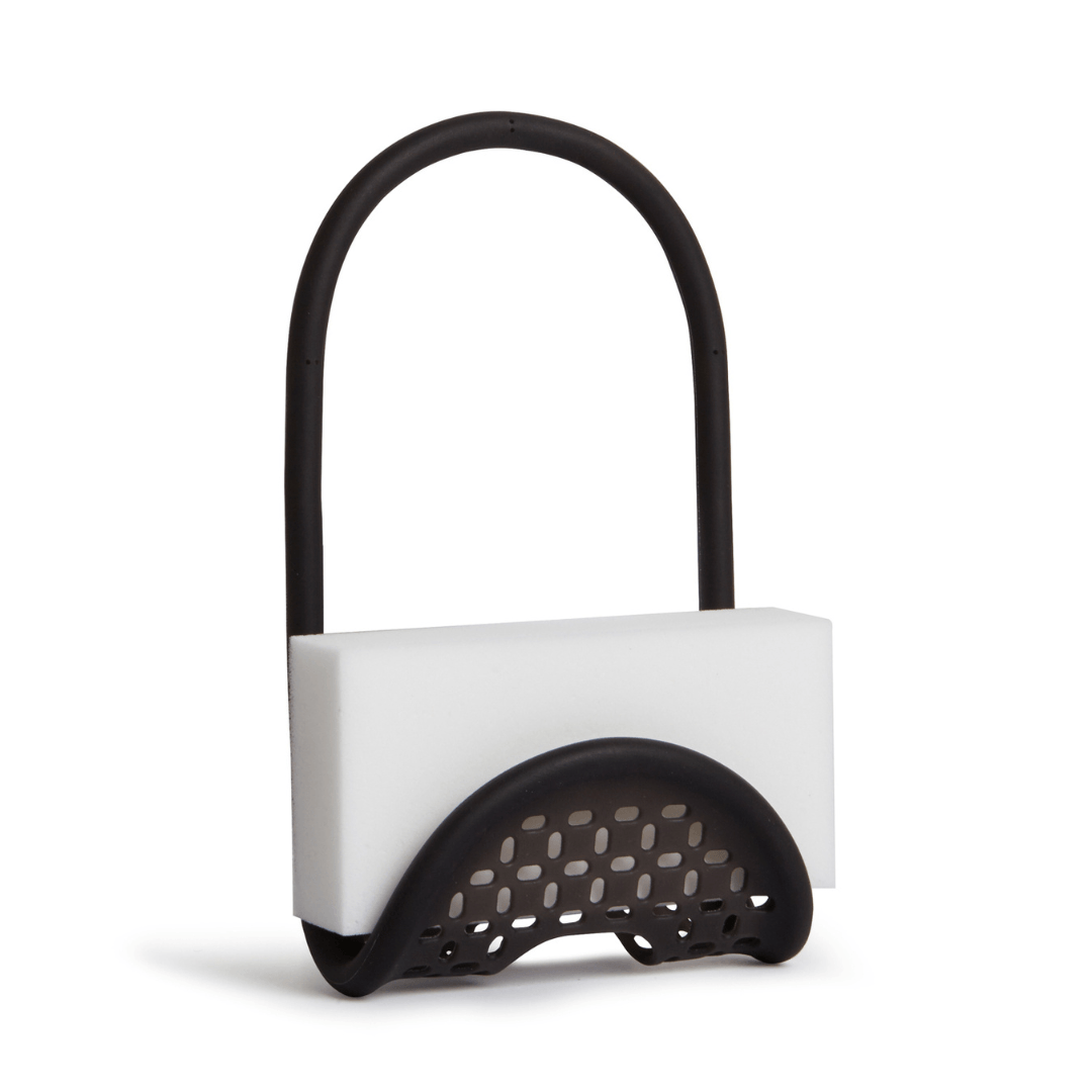 Porta Esponja de Pia Sling Preto