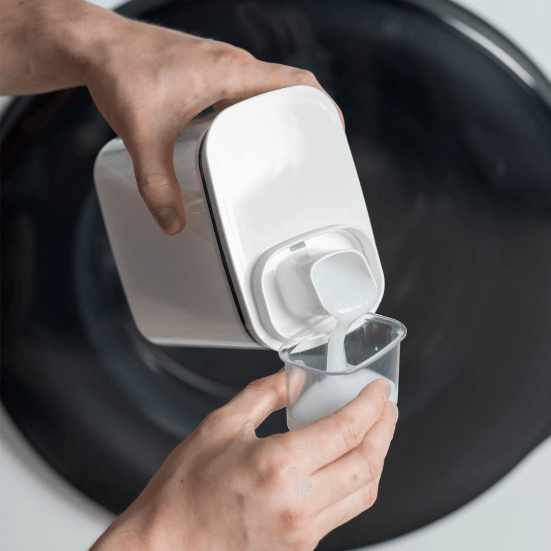 Pote Hermético Dispenser Flow Branco 1,5 Litros