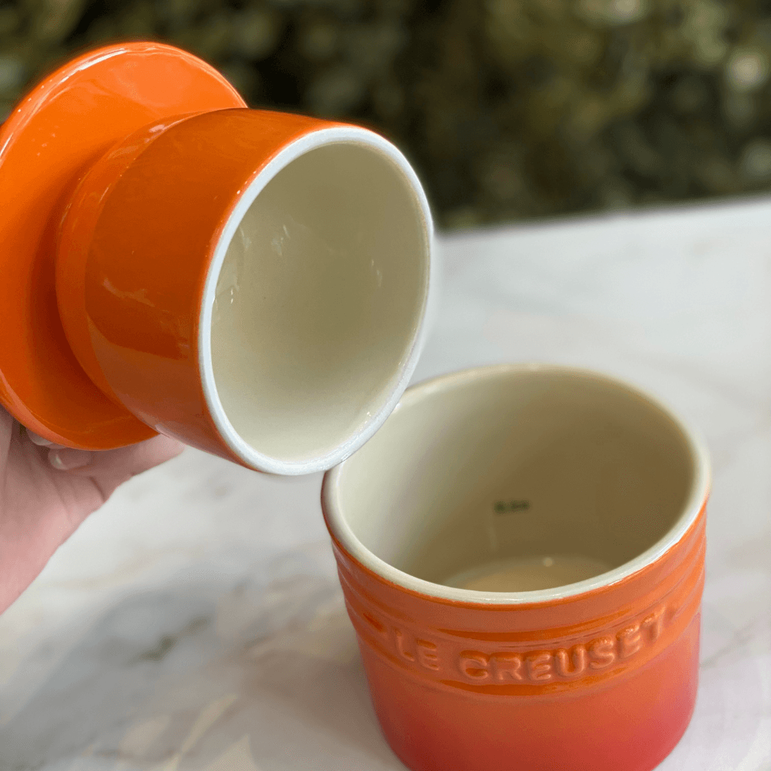 Pote para Manteiga Manteigueira Laranja Le Creuset