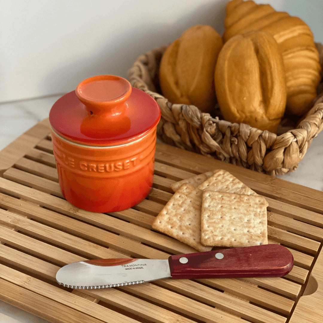 Pote para Manteiga Manteigueira Laranja Le Creuset