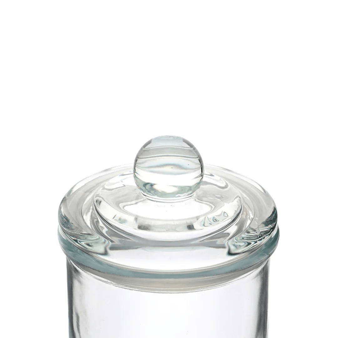 Pote Porta Mantimento Redondo com Tampa em Vidro 600ml