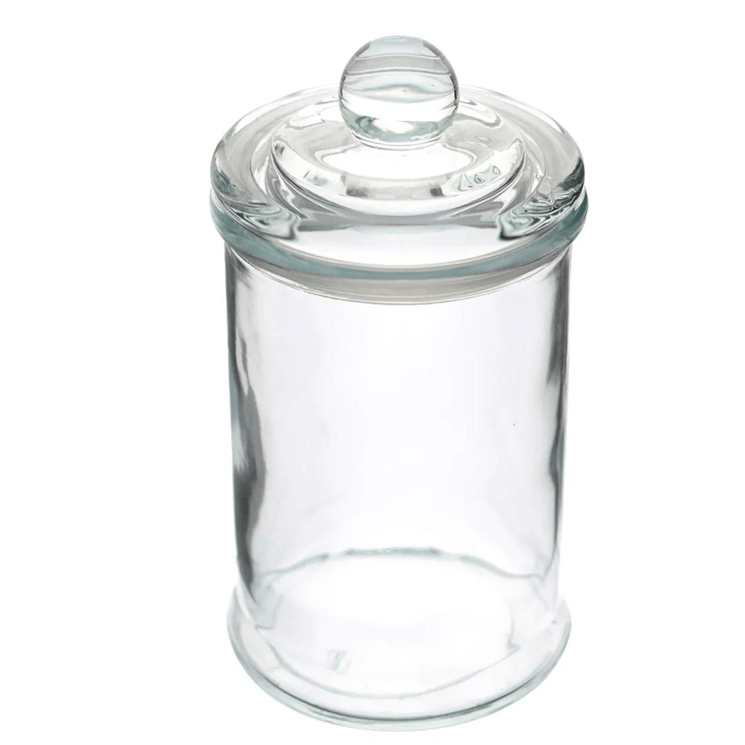 Pote Porta Mantimento Redondo com Tampa em Vidro 600ml