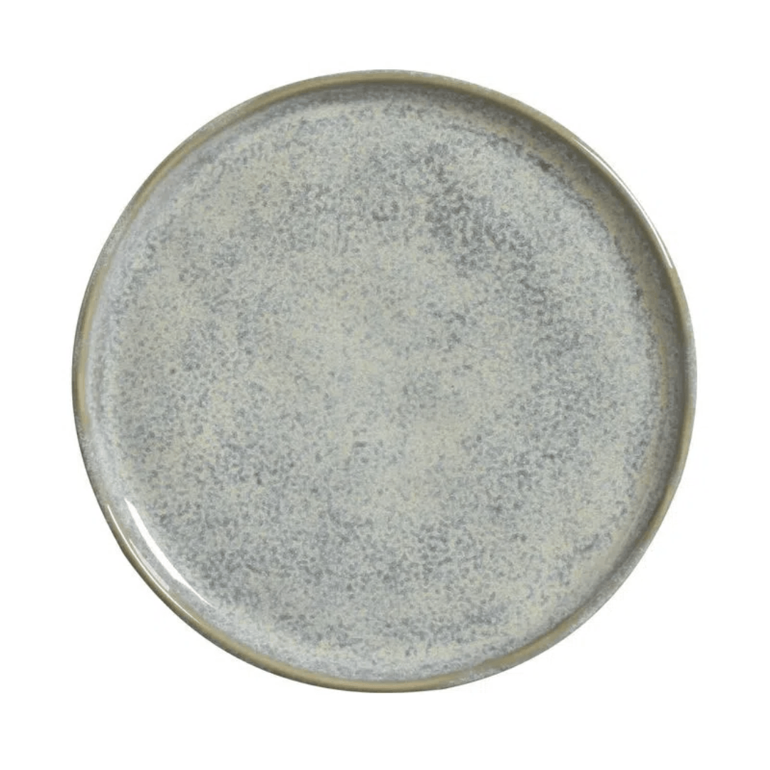 Prato de Sobremesa Bio Green Granite Stoneware 21,5cm