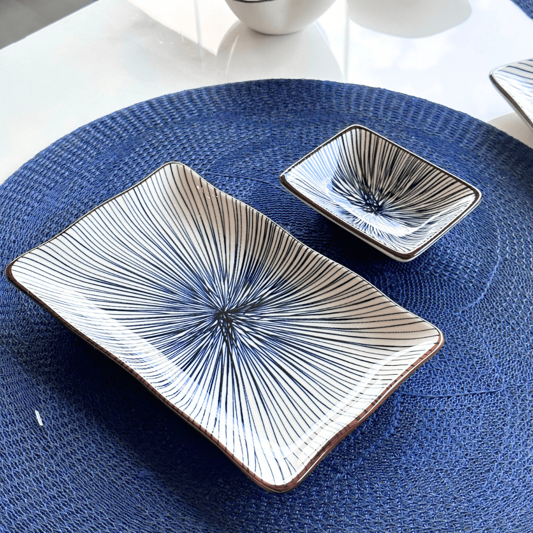 Jogo 2 Porta Shoyu de Porcelana Koji 9cm