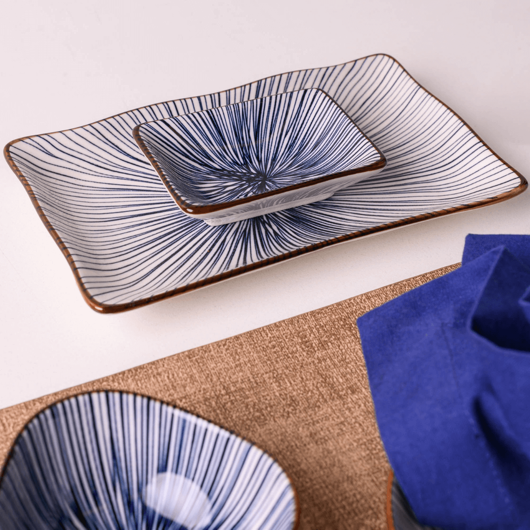 Jogo 2 Porta Shoyu de Porcelana Koji 9cm