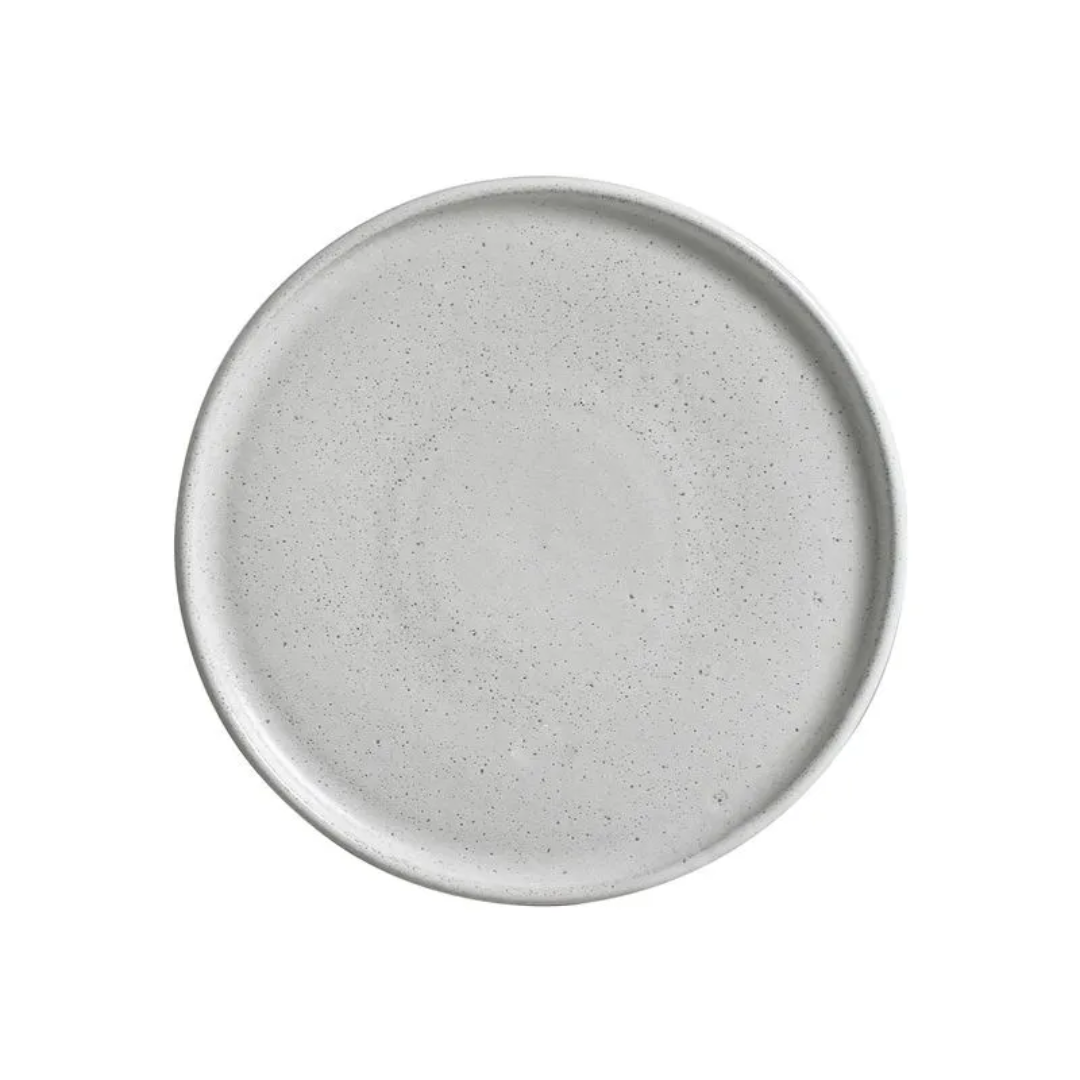 Prato de Sobremesa Daily Snow de Cerâmica 19,5cm