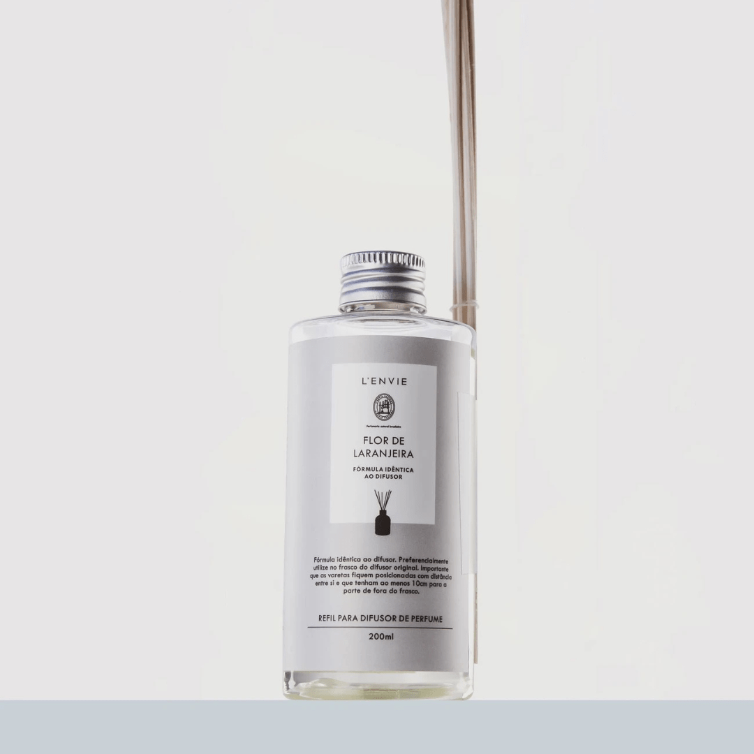 Refil Difusor de Perfume Flor de Laranjeira 200ml L'envie