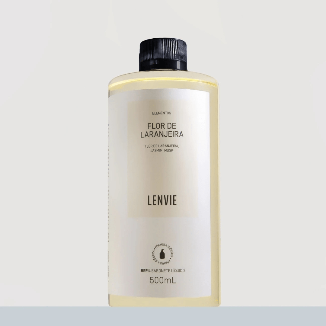 Refil Sabonete Liquido Flor de Laranjeira 500ml L'envie